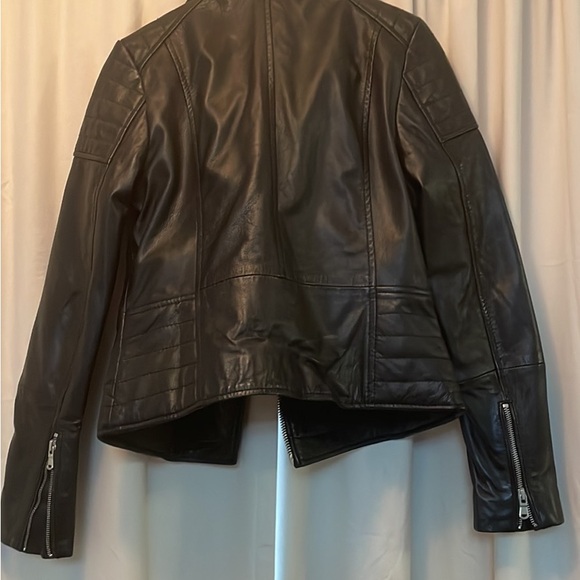 BNWT women’s leather moto jacket - Picture 3 of 5
